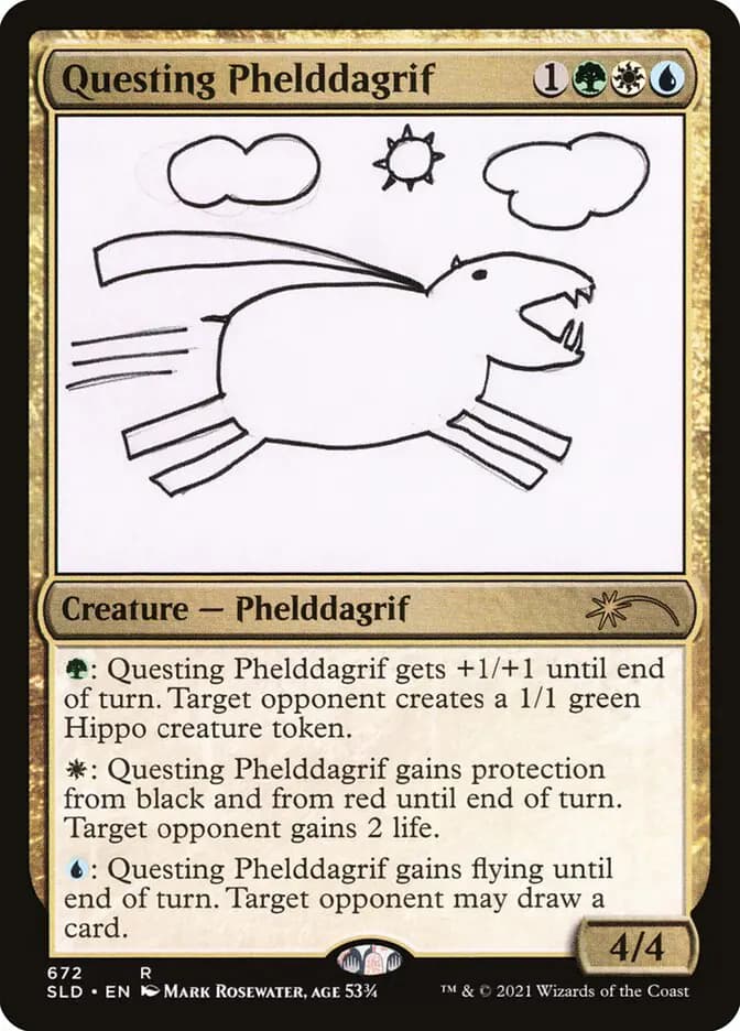 Card image of Questing Phelddagrif