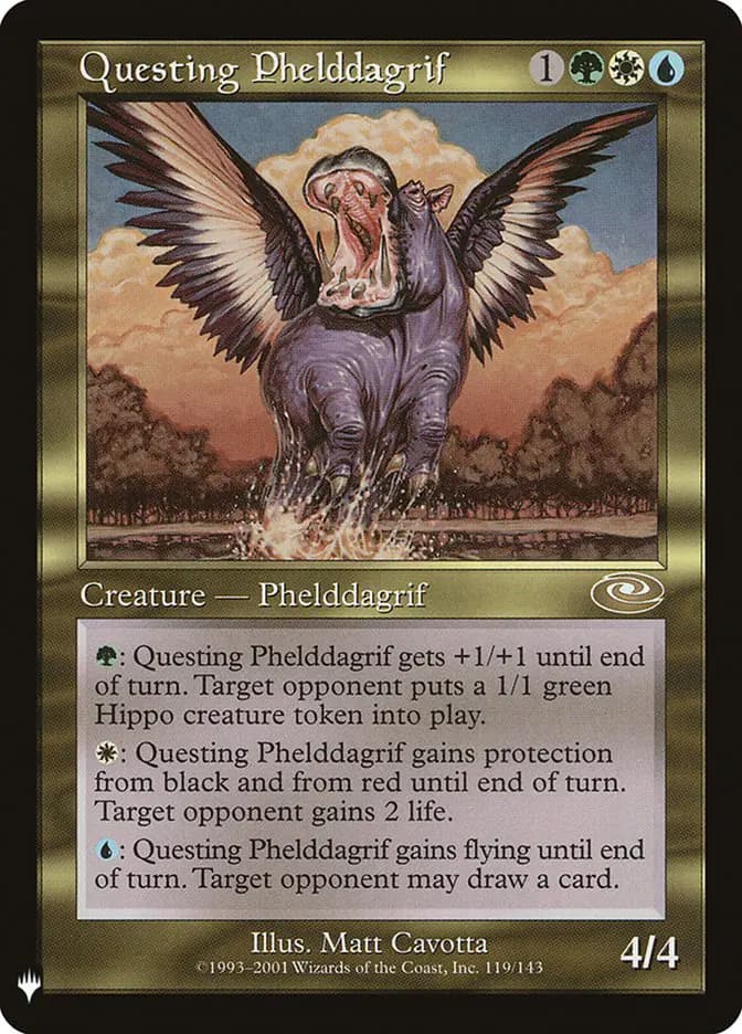 Card image of Questing Phelddagrif