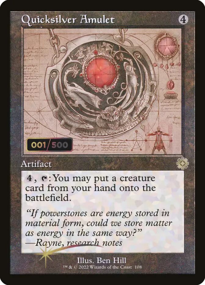 Card image of Quicksilver Amulet