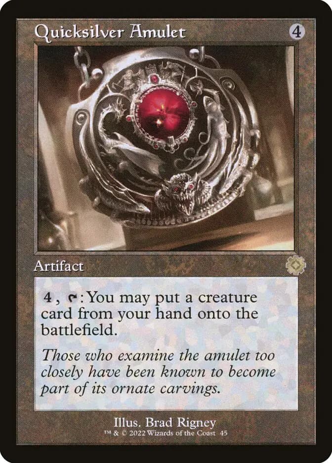 Card image of Quicksilver Amulet