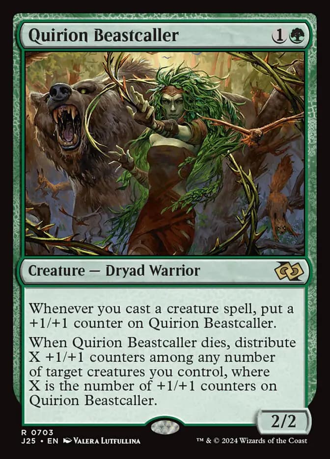 Card image of Quirion Beastcaller