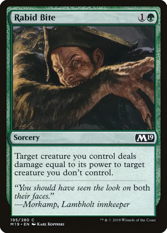 Card image of Rabid Bite