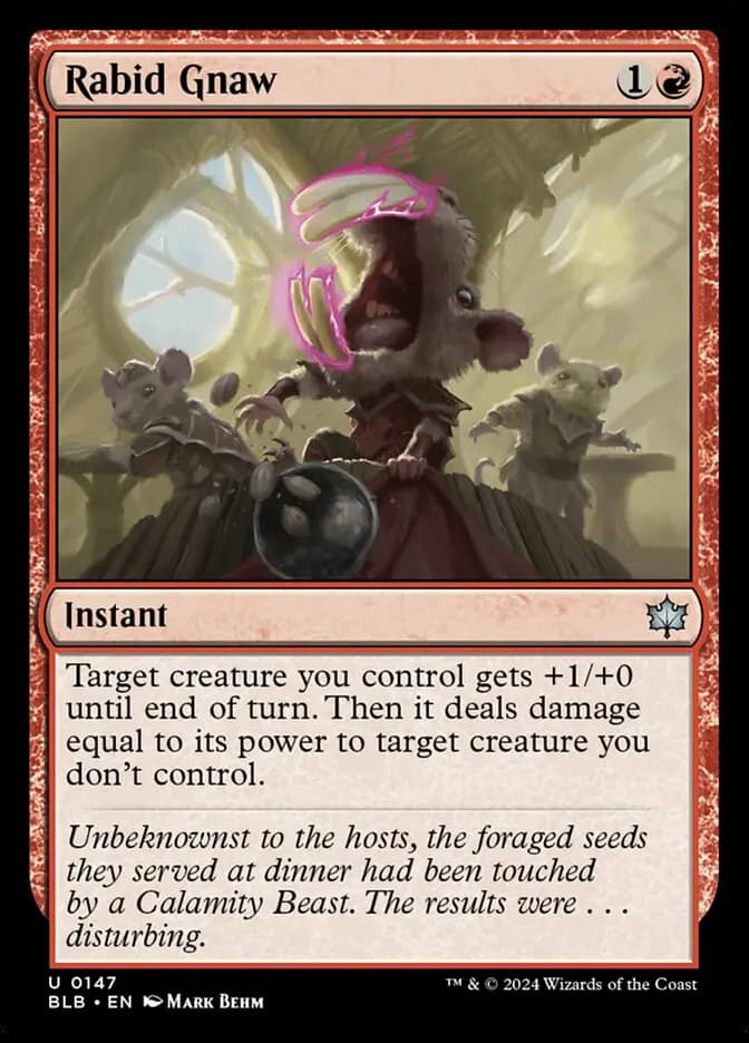 Card image of Rabid Gnaw