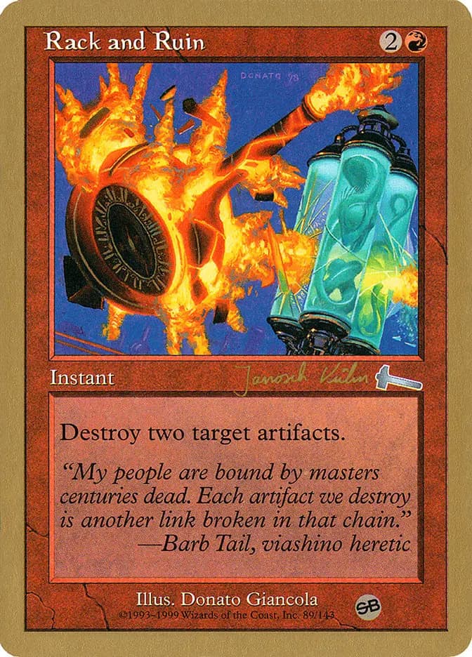 Card image of Rack and Ruin