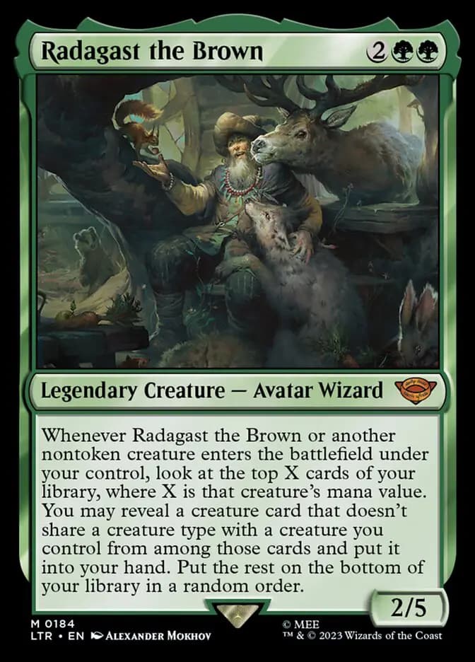 Card image of Radagast the Brown