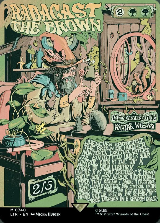 Card image of Radagast the Brown