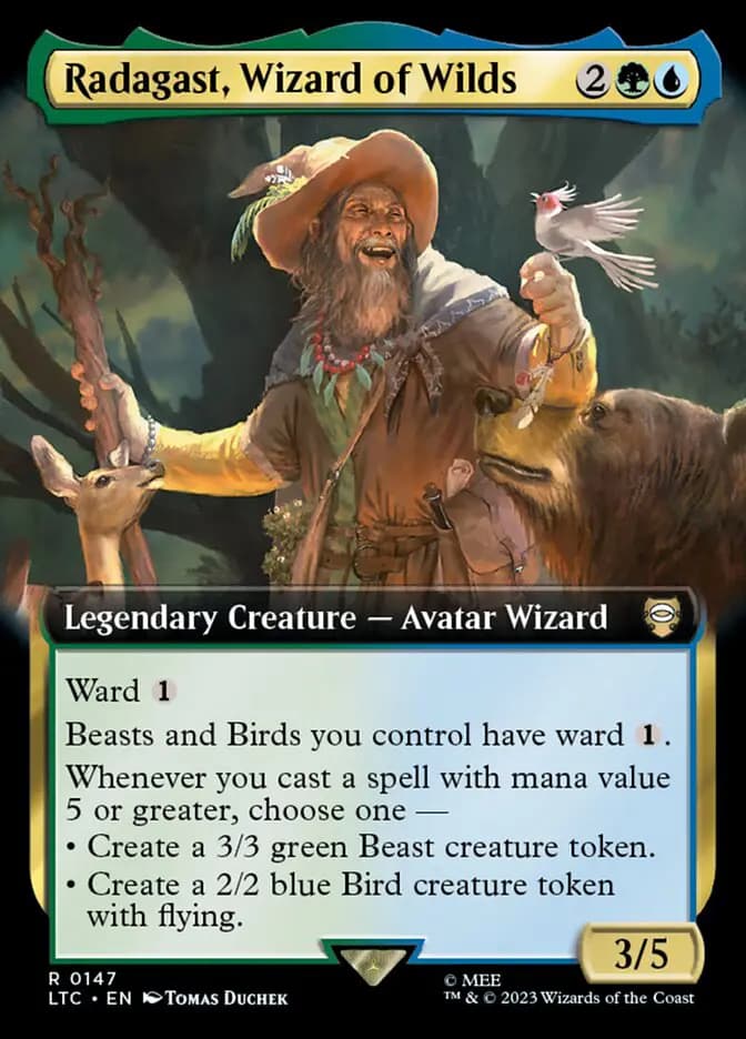 Card image of Radagast, Wizard of Wilds