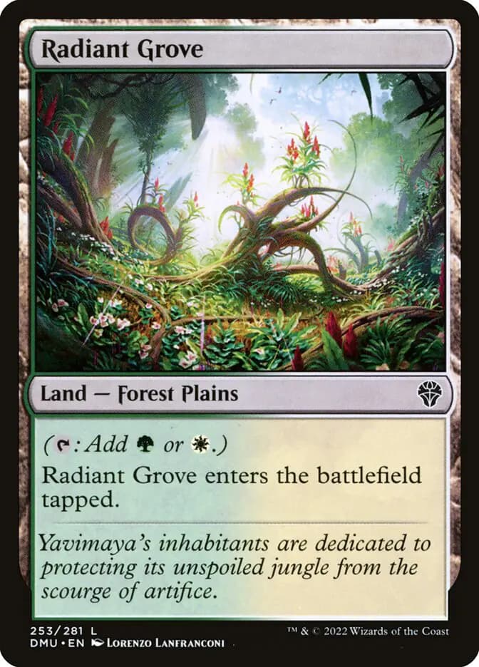 Card image of Radiant Grove