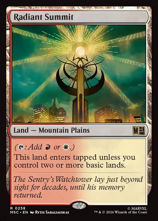 Card image of Radiant Summit