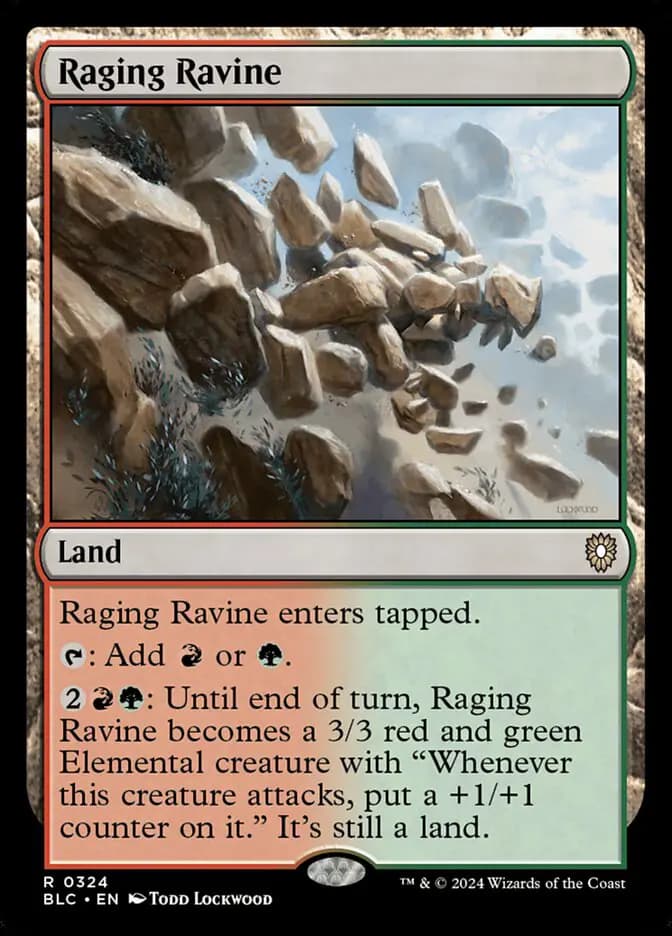 Card image of Raging Ravine