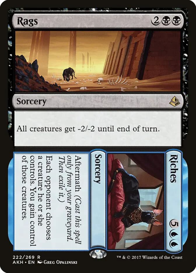 Card image of Rags / Riches