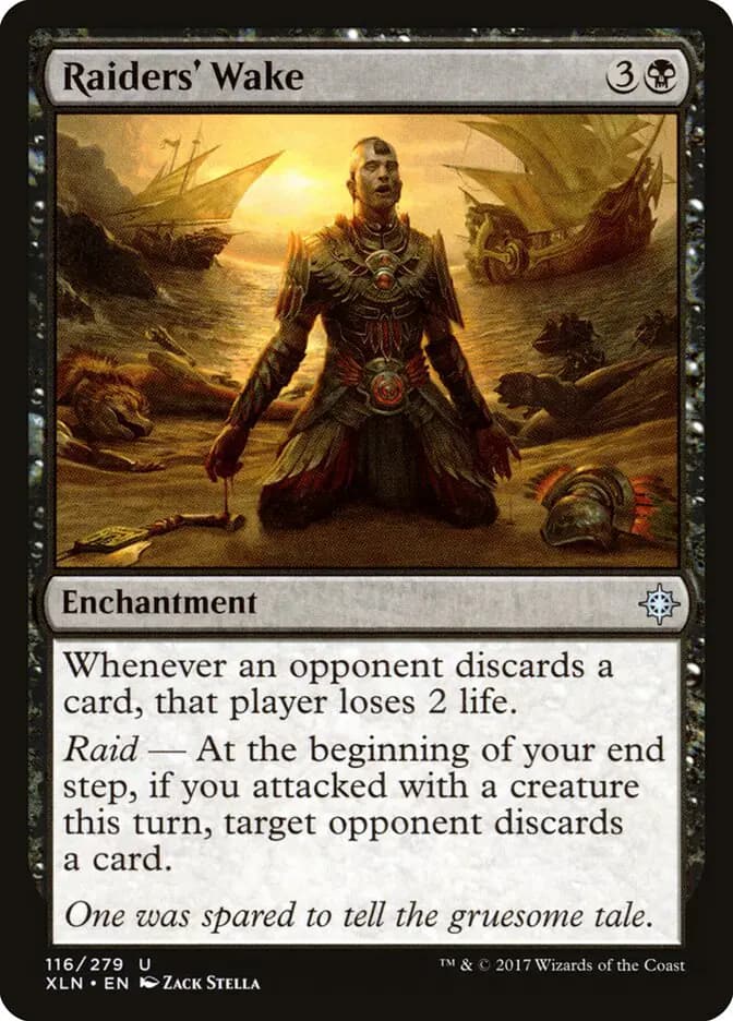 Card image of Raiders' Wake