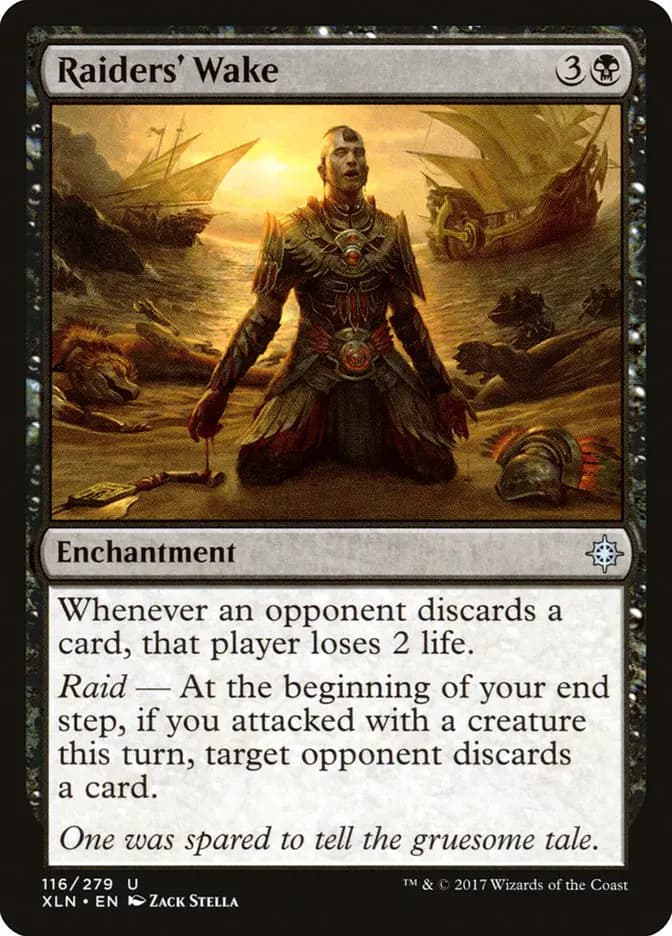 Card image of Raiders' Wake