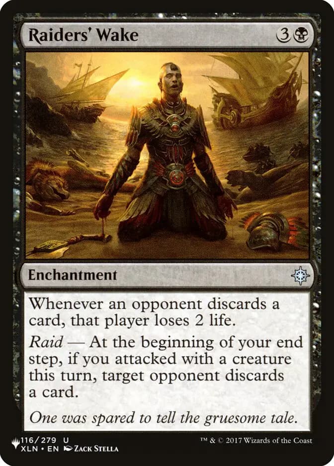 Card image of Raiders' Wake