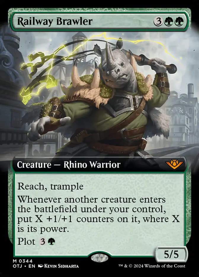 Card image of Railway Brawler