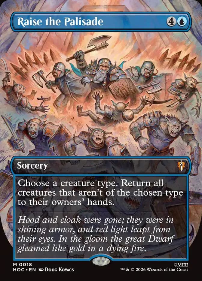 Card image of Raise the Palisade