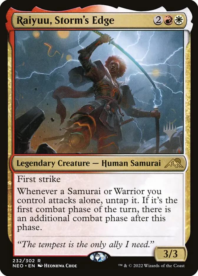 Card image of Raiyuu, Storm's Edge