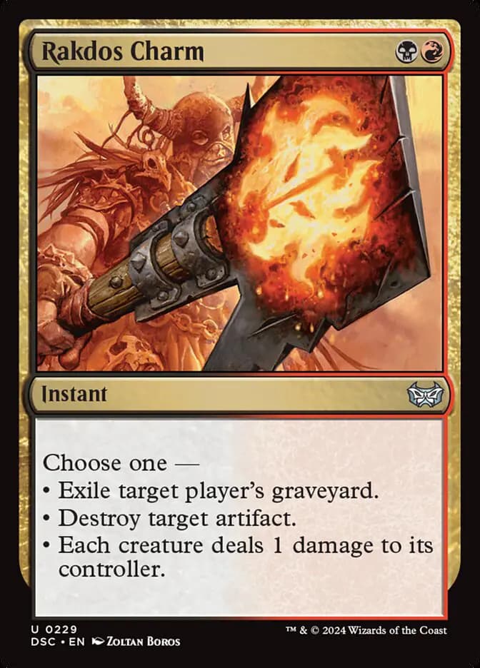 Card image of Rakdos Charm