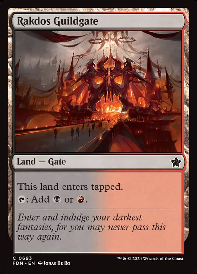 Card image of Rakdos Guildgate