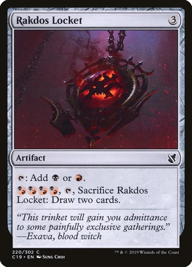 Card image of Rakdos Locket