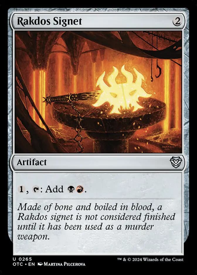 Card image of Rakdos Signet