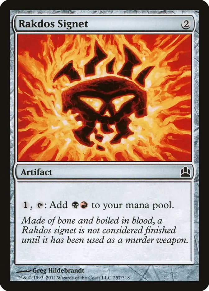 Card image of Rakdos Signet