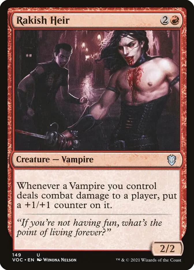 Card image of Rakish Heir