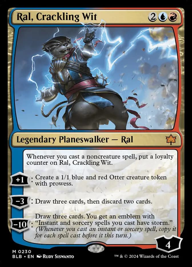 Card image of Ral, Crackling Wit