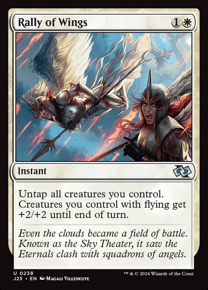 Card image of Rally of Wings