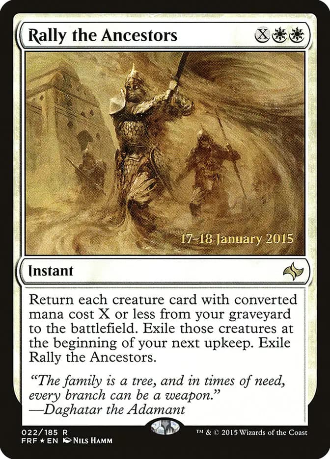 Card image of Rally the Ancestors