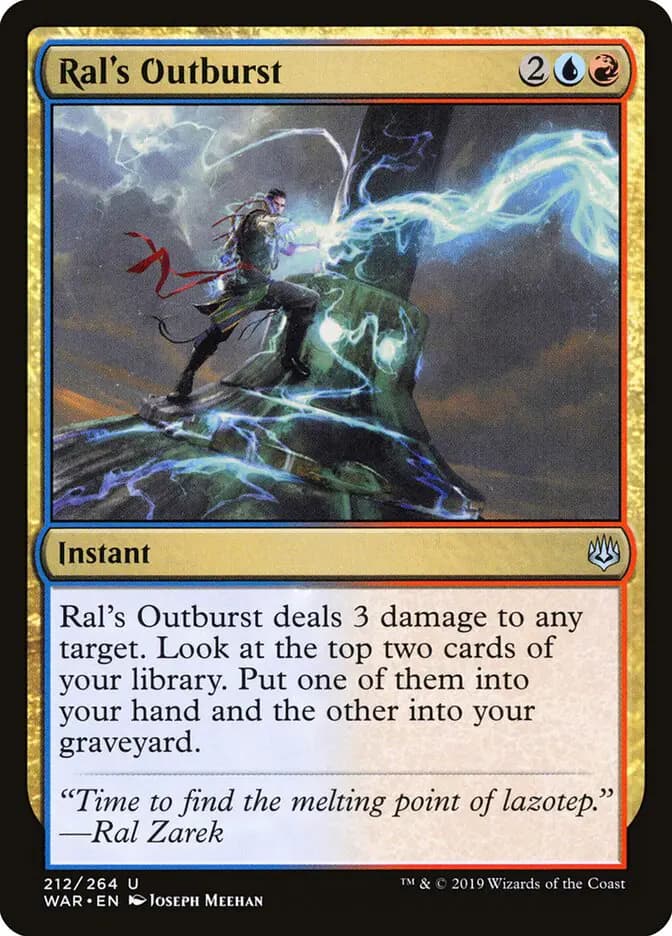 Card image of Ral's Outburst