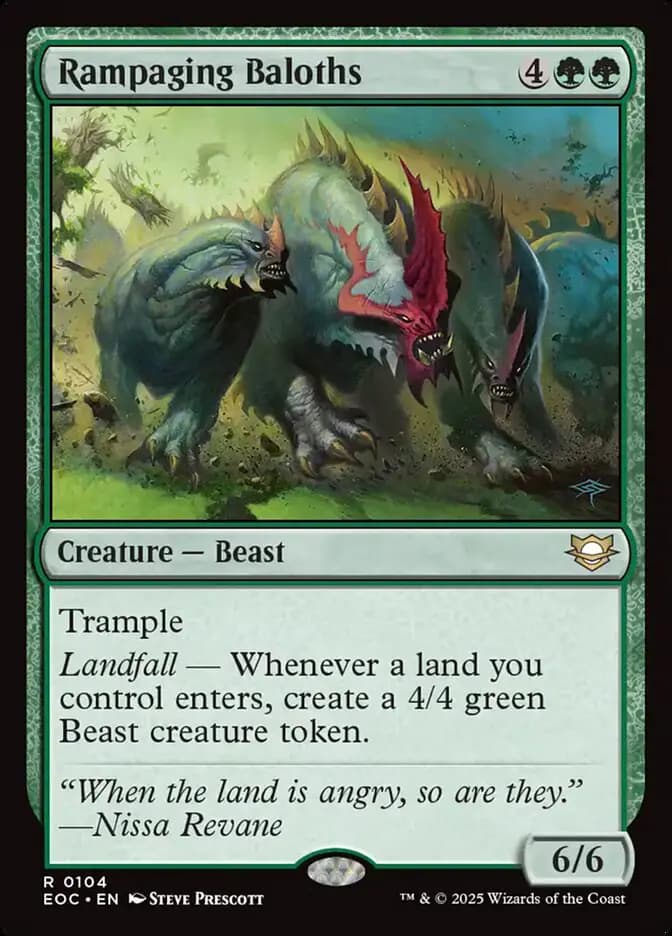 Card image of Rampaging Baloths