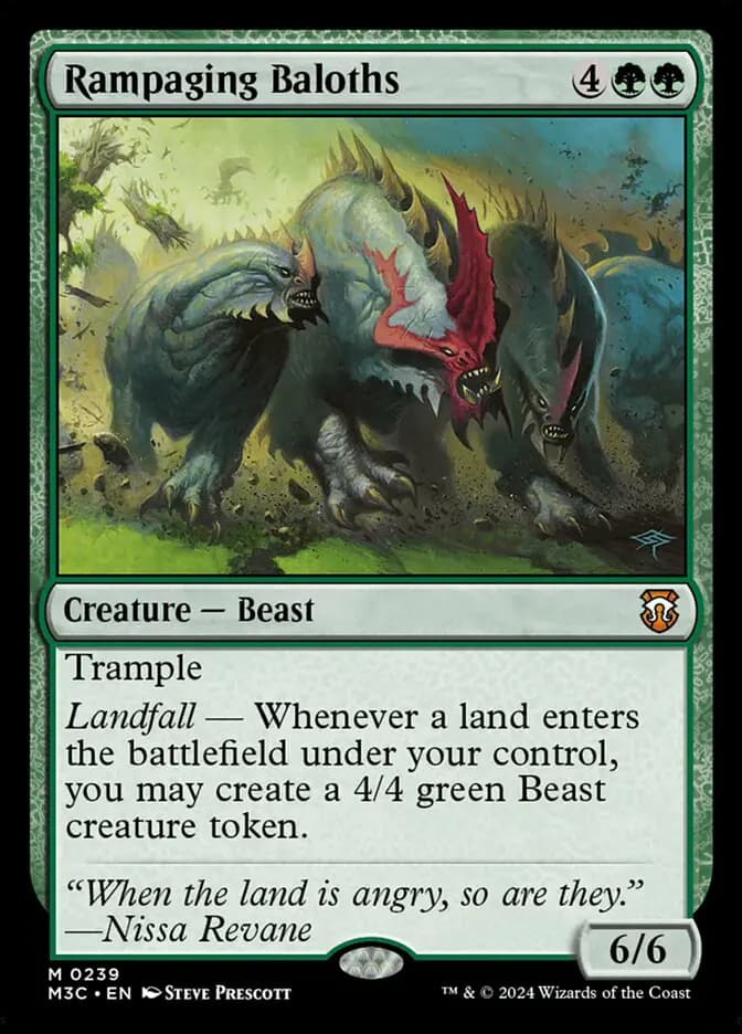Card image of Rampaging Baloths