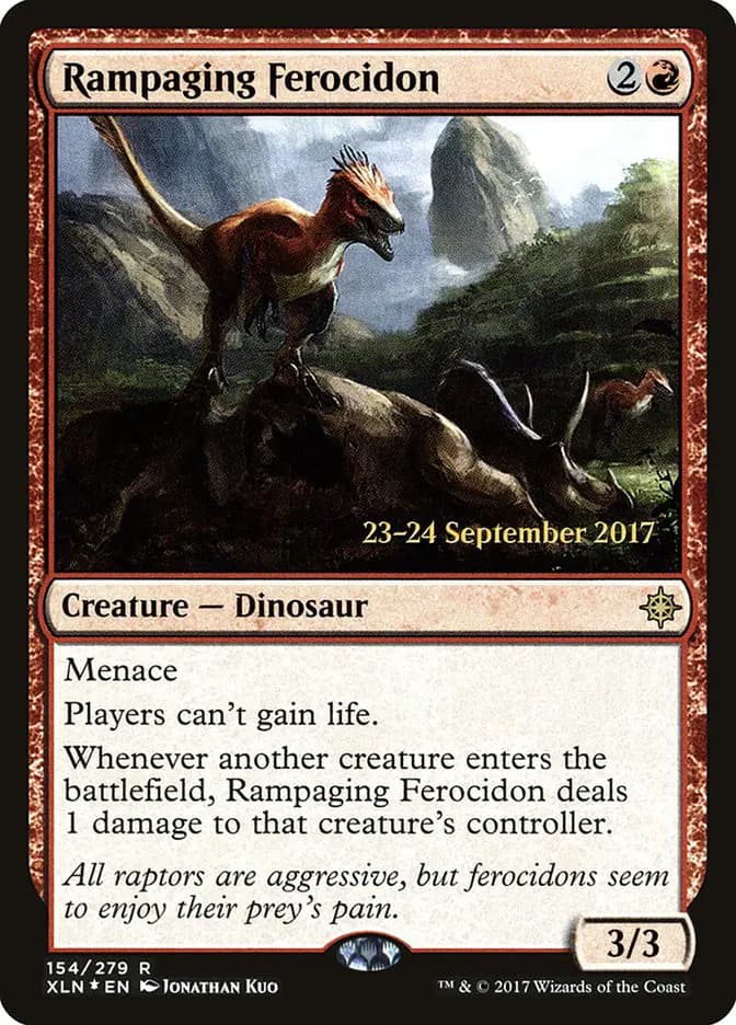 Card image of Rampaging Ferocidon