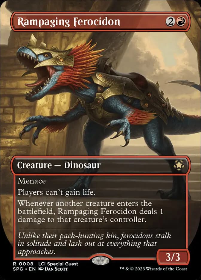 Card image of Rampaging Ferocidon