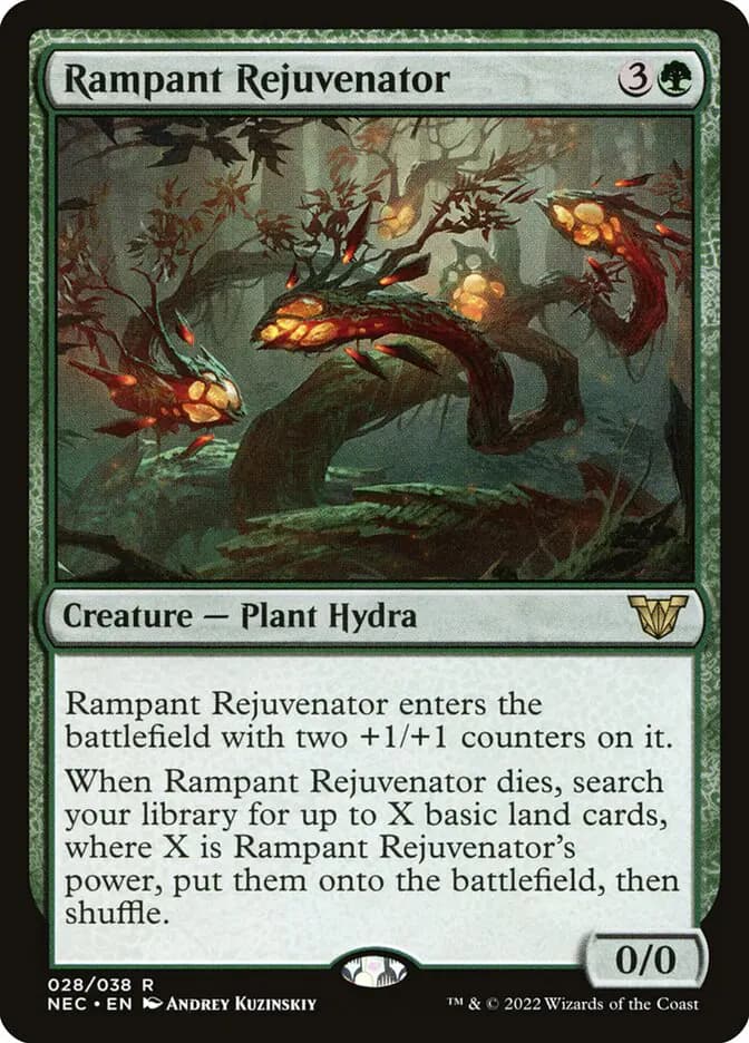 Card image of Rampant Rejuvenator