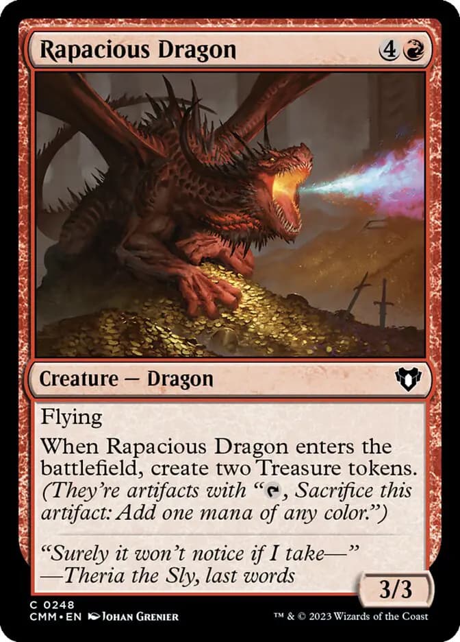 Card image of Rapacious Dragon