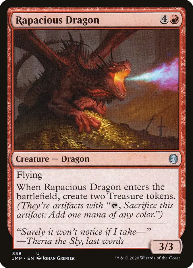 Card image of Rapacious Dragon