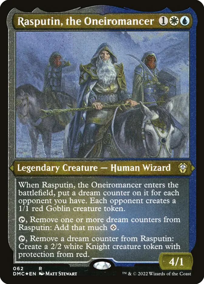 Card image of Rasputin, the Oneiromancer