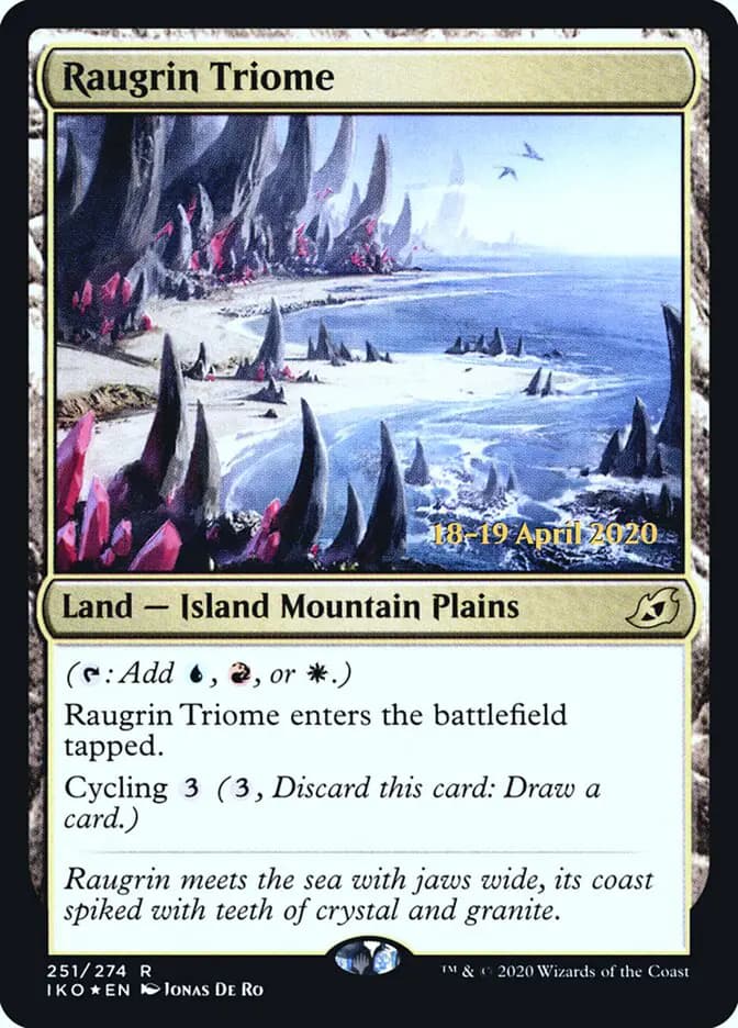 Card image of Raugrin Triome