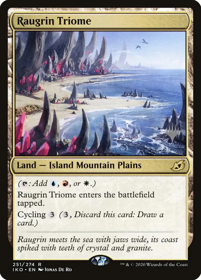 Card image of Raugrin Triome