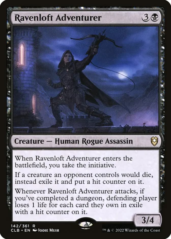 Card image of Ravenloft Adventurer