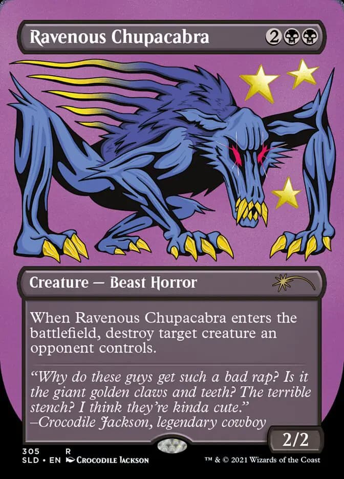Card image of Ravenous Chupacabra