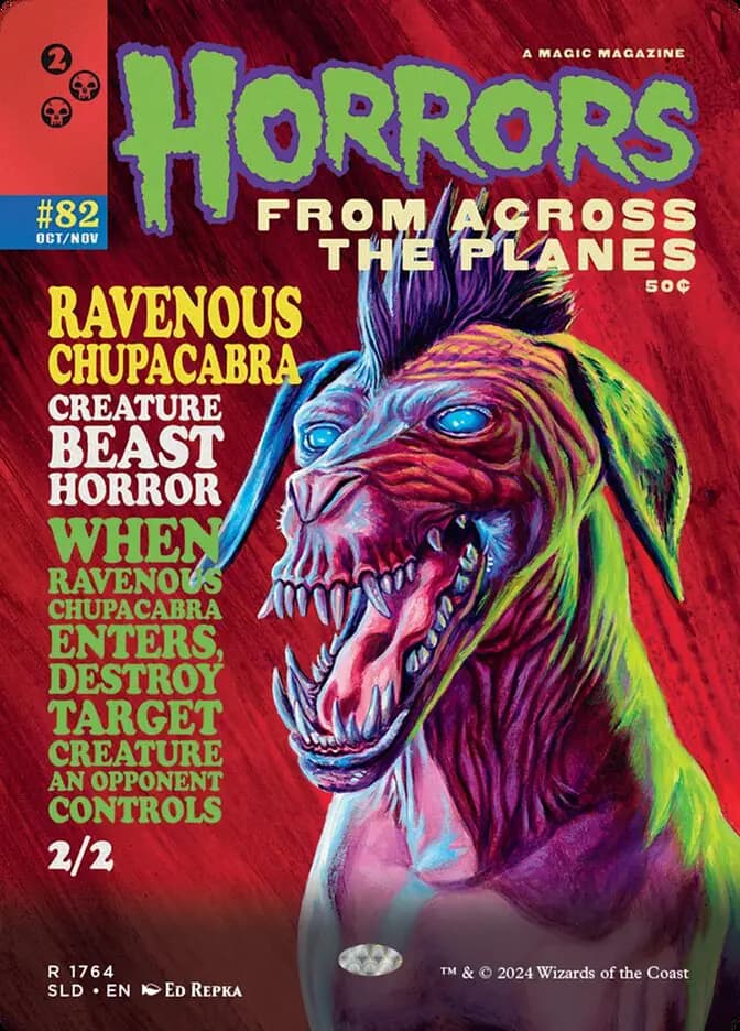Card image of Ravenous Chupacabra