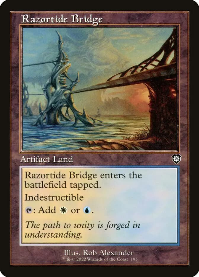 Card image of Razortide Bridge