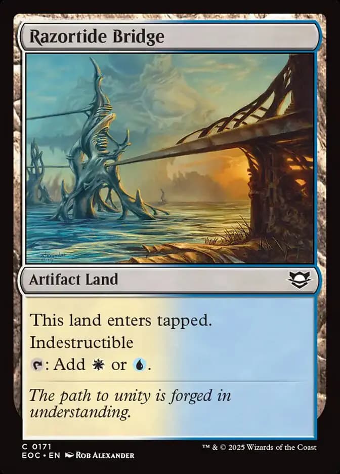 Card image of Razortide Bridge