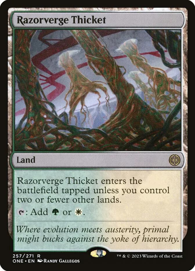 Card image of Razorverge Thicket