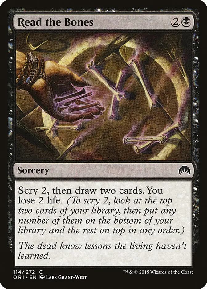 Card image of Read the Bones