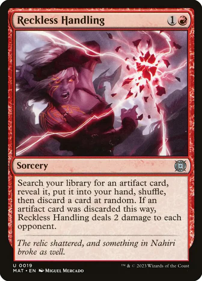 Card image of Reckless Handling