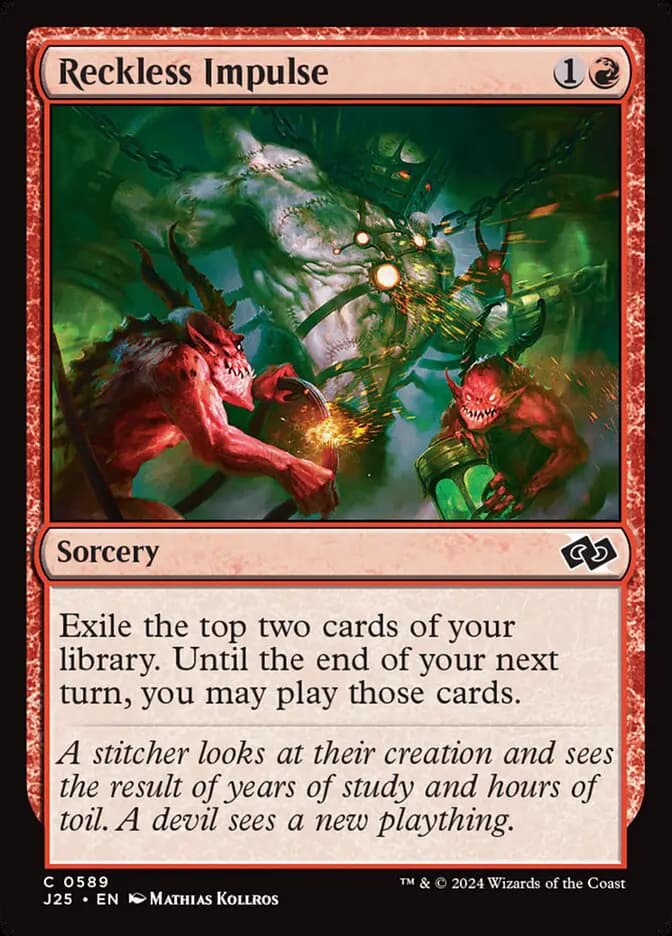 Card image of Reckless Impulse